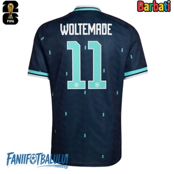 Germania Nick Woltemade #11 Tricou Fotbal Replică Mondial 2026 Barbati Deplasare